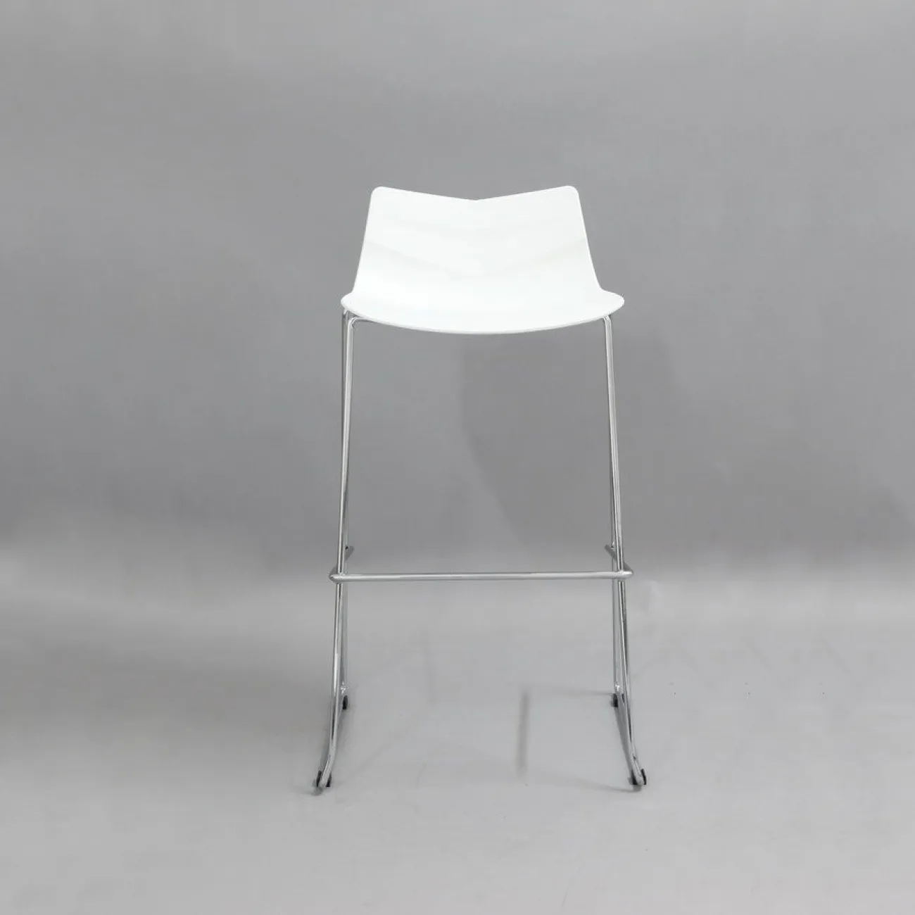 Стул барный LEAF-06 белый ESF