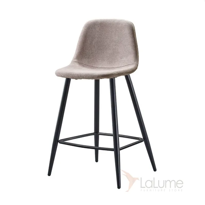 Стул полубарный 350S бежевый TD3052-11/черный ESF