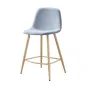 Стул полубарный 350S голубой TD3052-4/дерево ESF