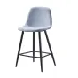 Стул полубарный 350S голубой TD3052-4/черный ESF