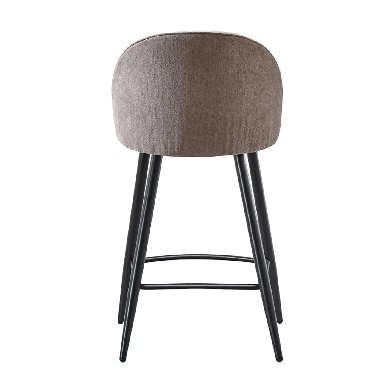 Стул полубарный 373B-2 бежевый TD3052-11/черный ESF Стул полубарный 373B-2 бежевый TD3052-11/черный ESF