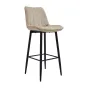 Стул полубарный CG1953B бежевый UF910-01 ESF