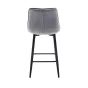 Стул полубарный CG1953B серый UF910-03 ESF