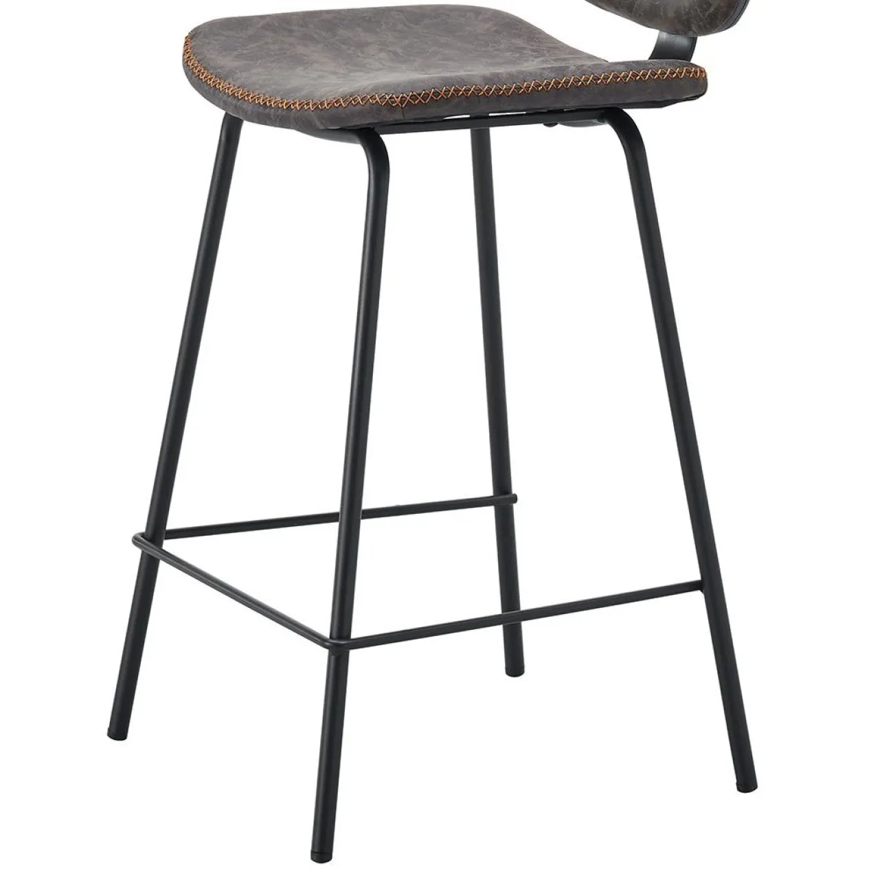 Стул полубарный CQ-5397 серый 2089 ESF