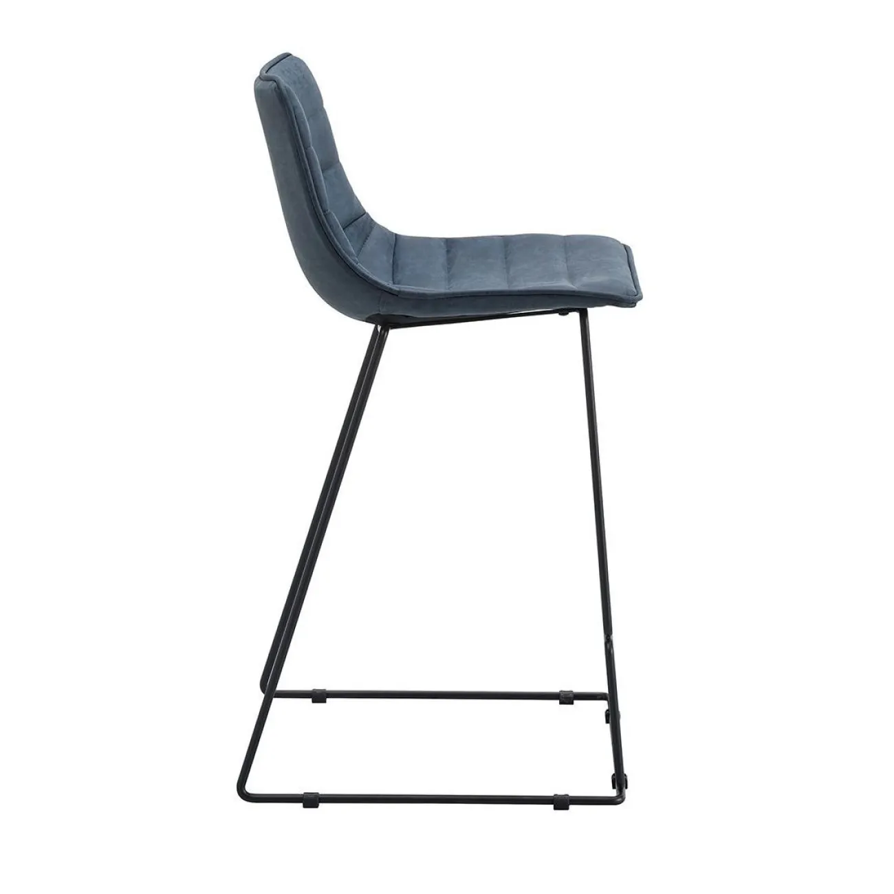 Стул полубарный CQ-8280E-1 синий 2078 ESF