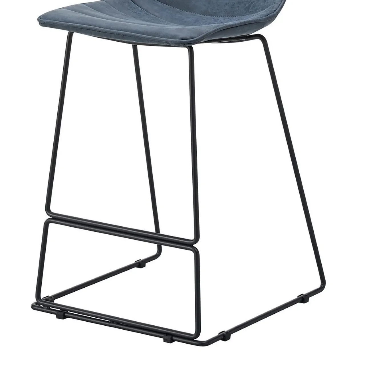 Стул полубарный CQ-8280E-1 синий 2078 ESF