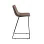 Стул полубарный CQ-8347B коричневый 2075 ESF