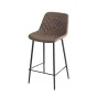 Стул полубарный CQ-8397A коричневый 2075 ESF
