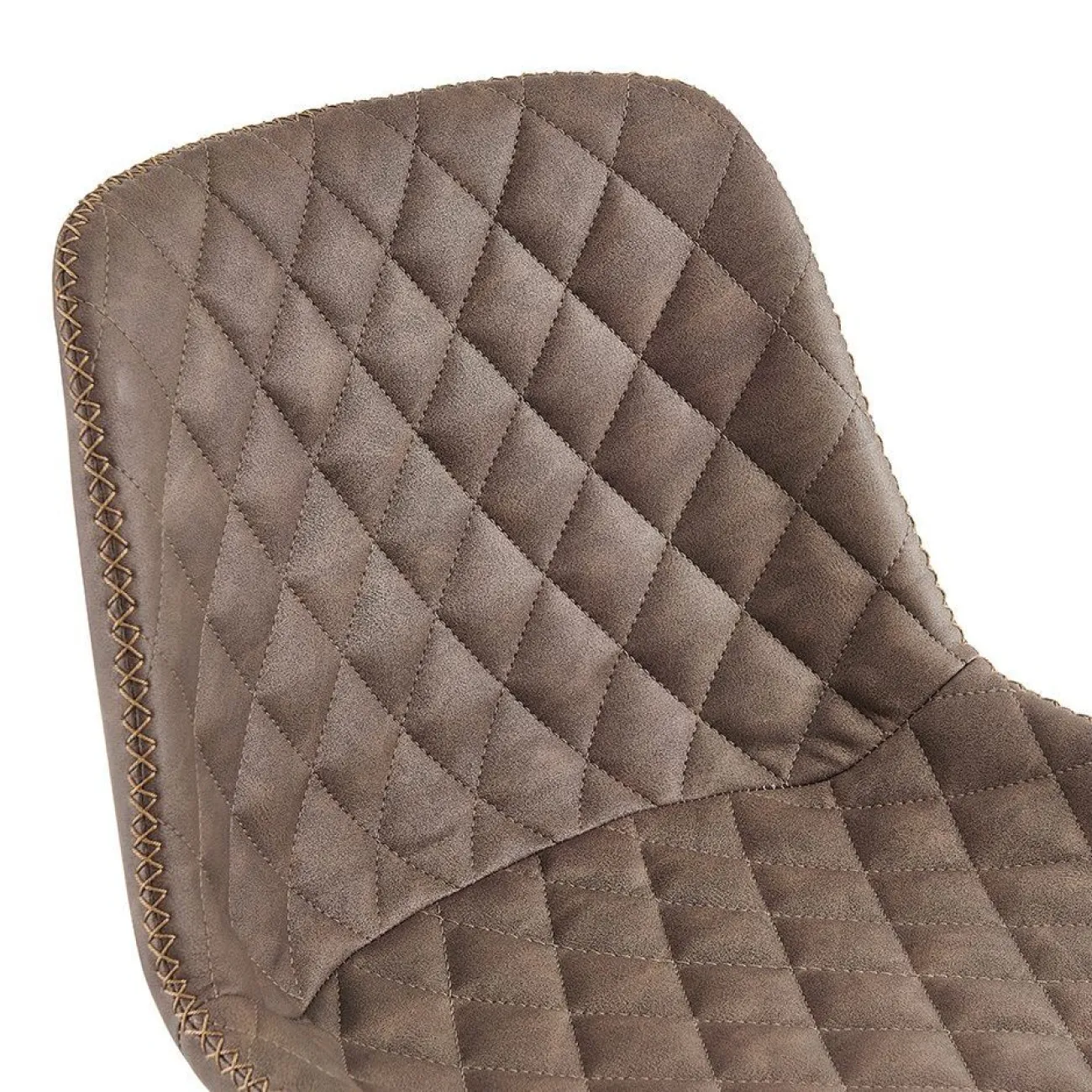 Стул полубарный CQ-8397A коричневый 2075 ESF