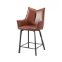 Стул полубарный SOHO коричневый ESF