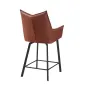 Стул полубарный SOHO коричневый ESF