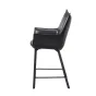 Стул полубарный SOHO черный ESF