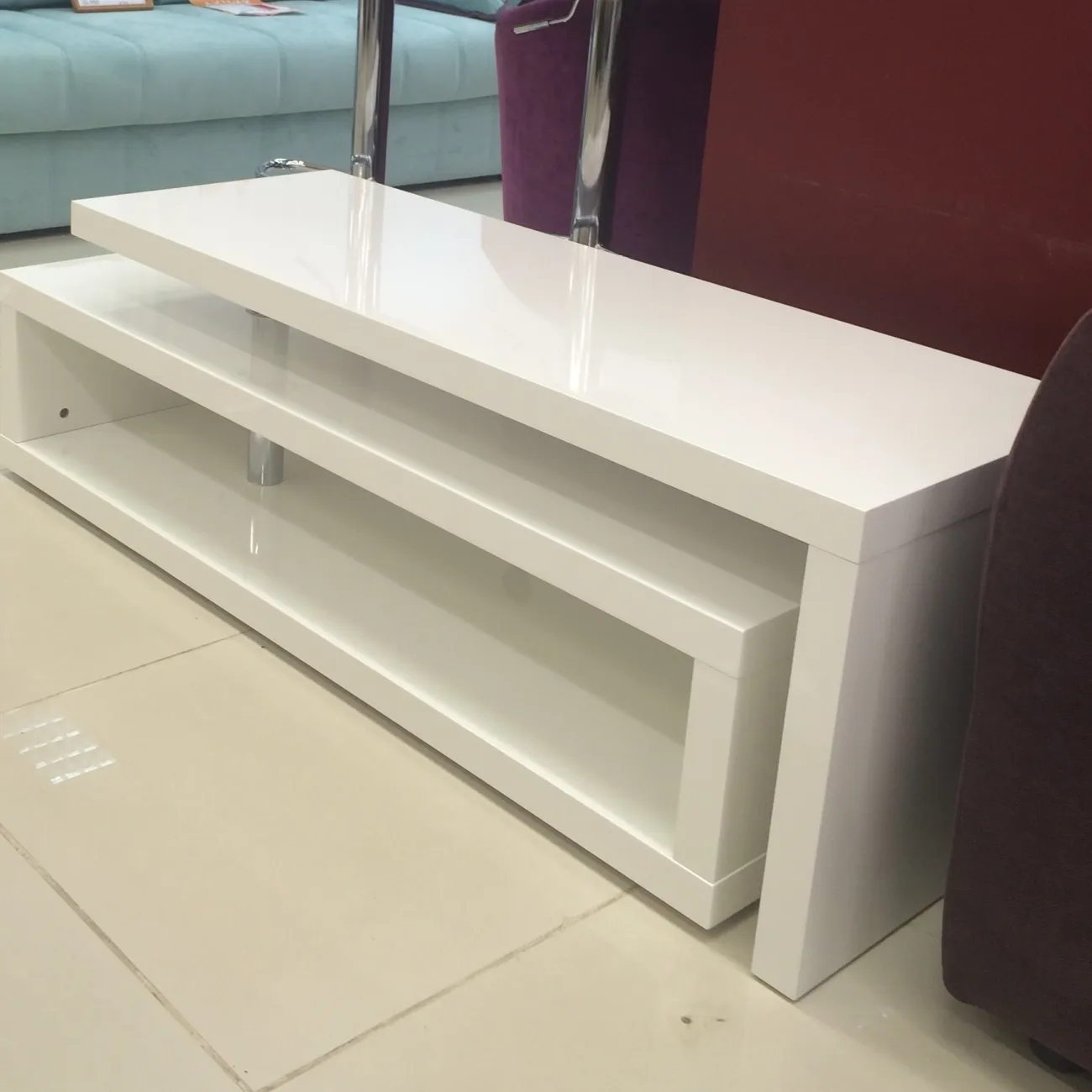 Тумба TV 600 белый ESF Тумба TV 600 белый ESF