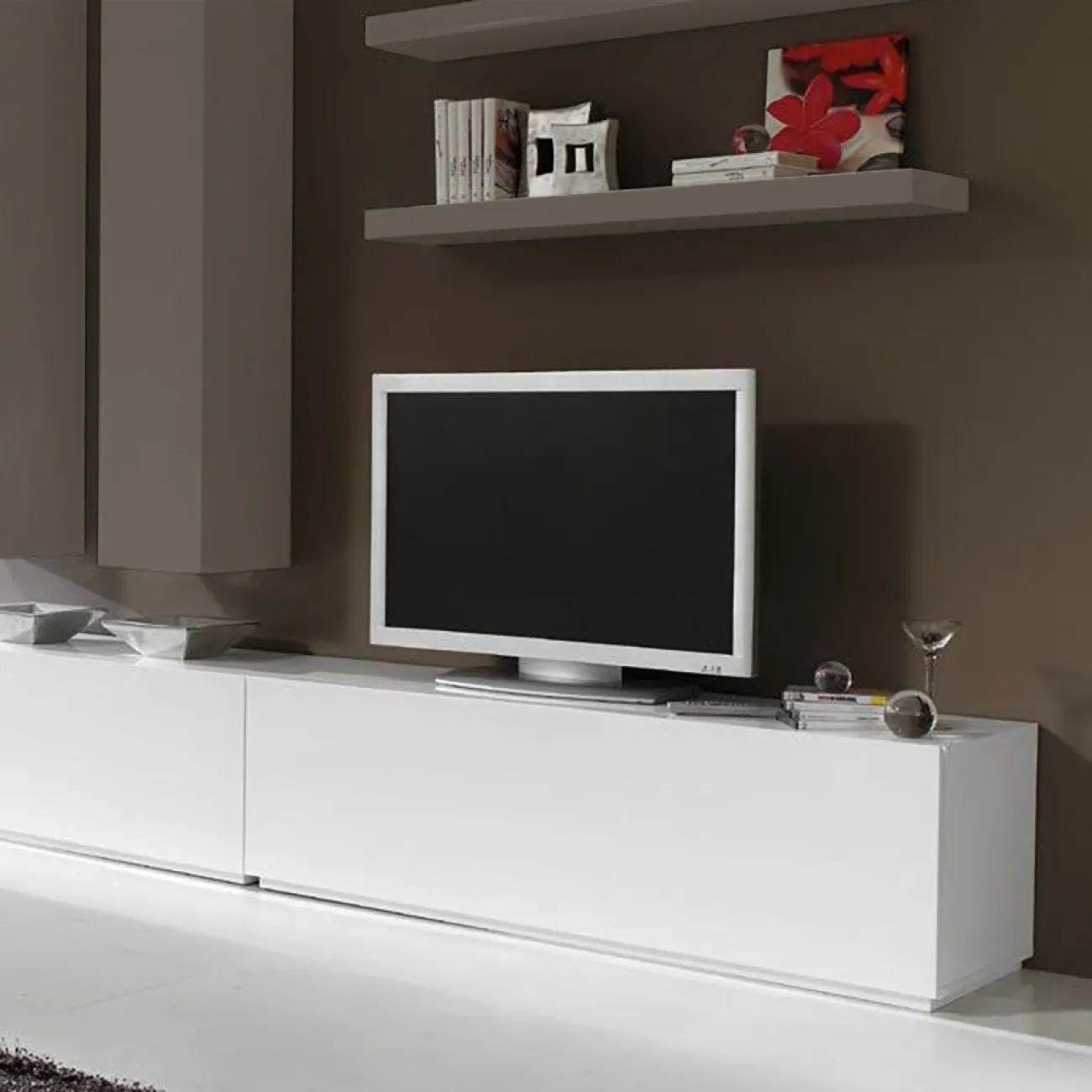 Тумба TV-MB 151 белый ESF