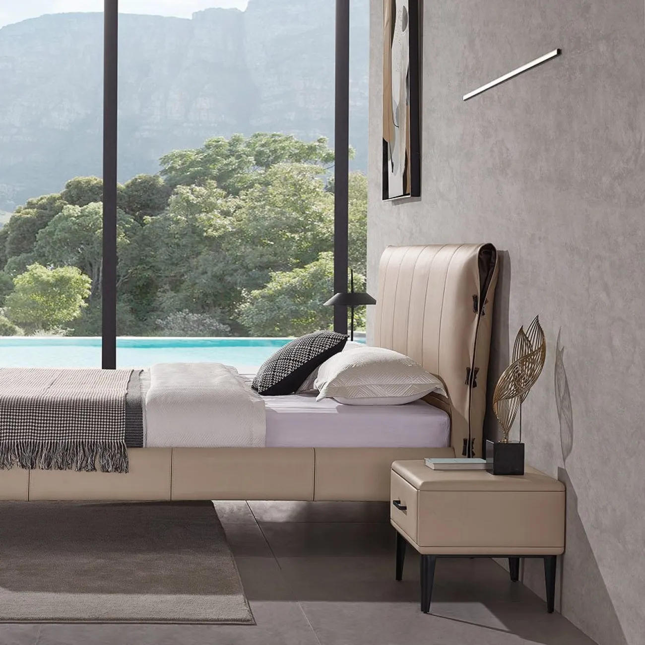 Тумба прикроватная GNS190 бежевый PC019-9042/SA135 ESF Тумба прикроватная GNS190 бежевый PC019-9042/SA135 ESF