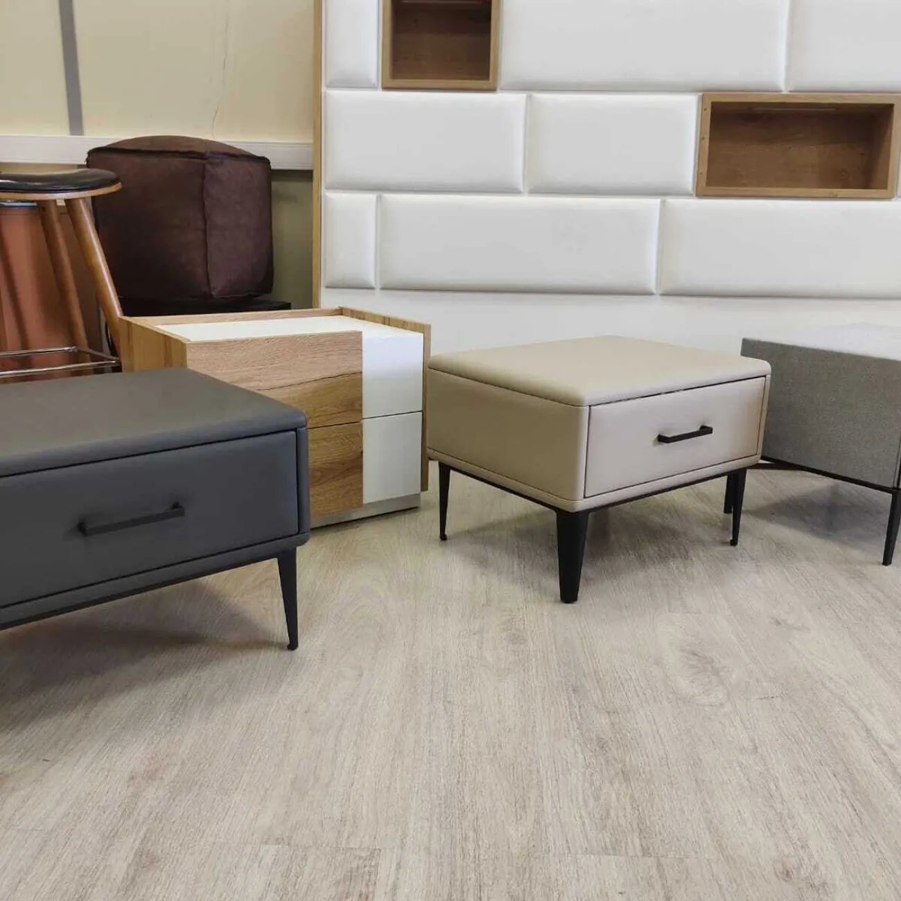 Тумба прикроватная GNS190 бежевый PC019-9042/SA135 ESF Тумба прикроватная GNS190 бежевый PC019-9042/SA135 ESF