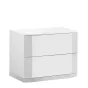 Тумба прикроватная М-102 белая ESF
