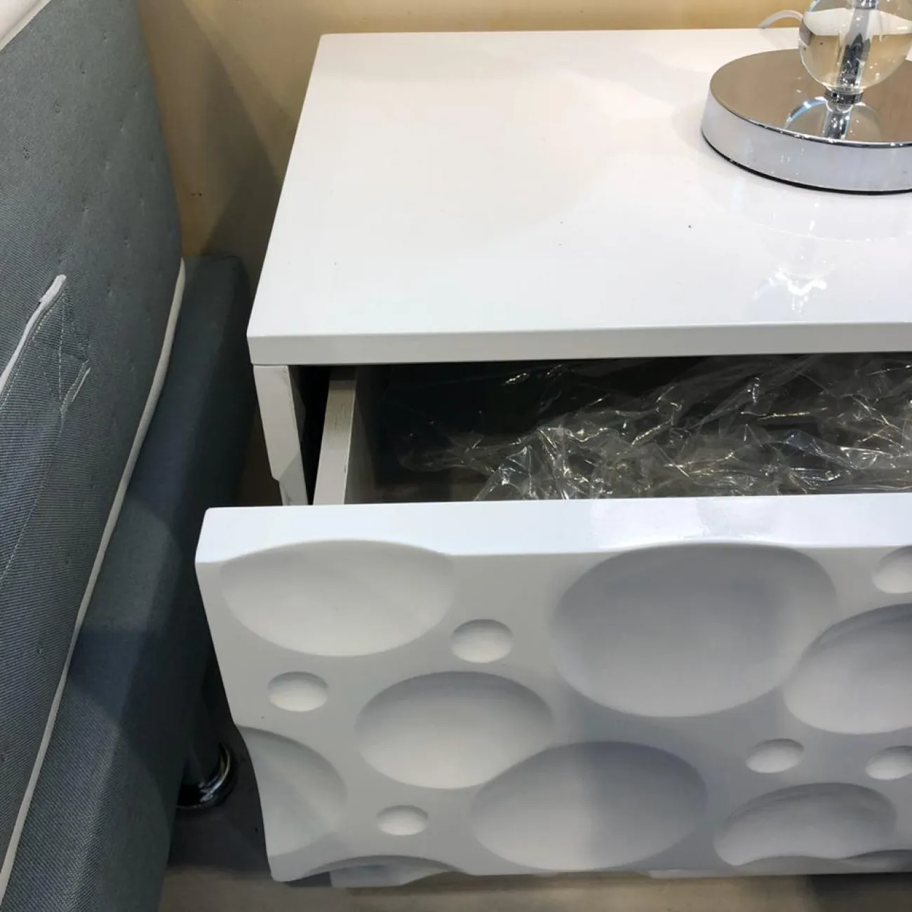 Тумба прикроватная М-150 белая ESF Тумба прикроватная М-150 белая ESF