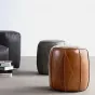 Роскошный кожаный пуф для макияжа FINNNAVIAN Nord 35593-29