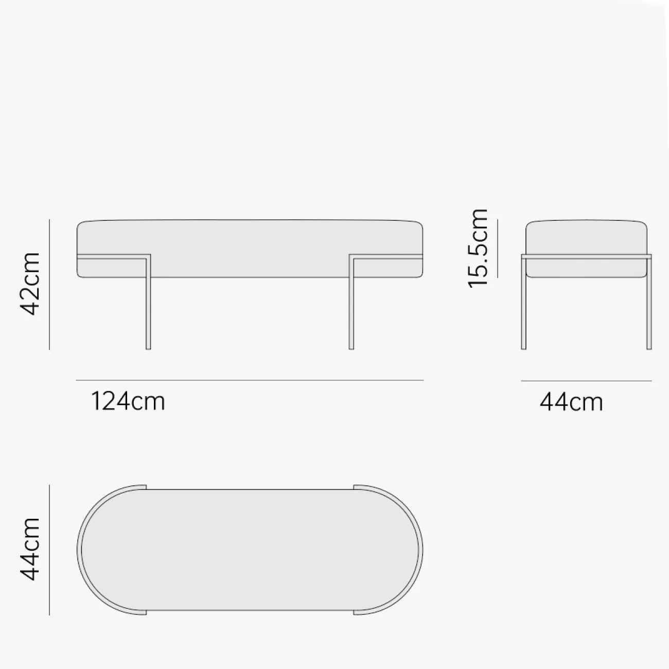 Изысканная банкетка для смены обуви FINNNAVIAN Hildon 35596-29