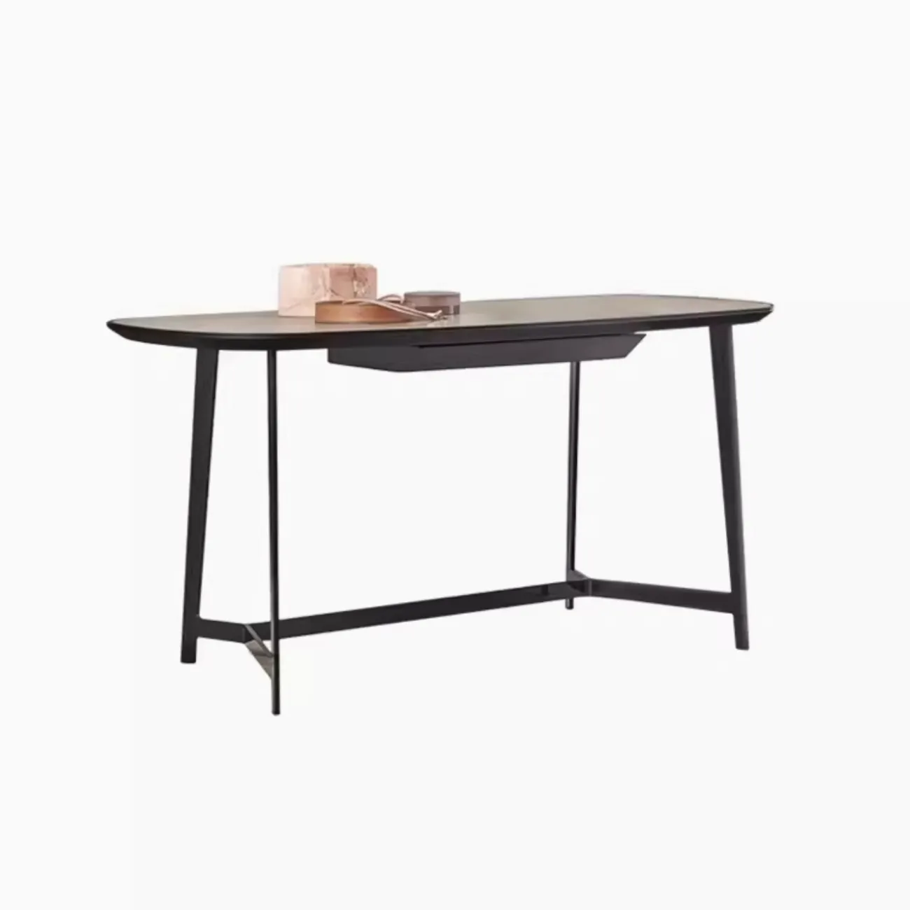 Современный письменный стол на металлических ножках FINNNAVIAN Logan 35598-29