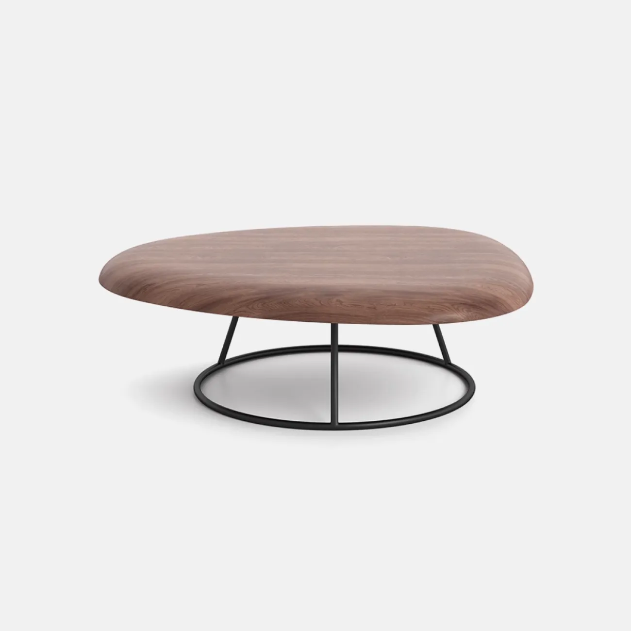 Современный журнальный столик из орехового дерева FINNNAVIAN Bertogne 35599-29 Современный журнальный столик из орехового дерева FINNNAVIAN Bertogne 35599-29