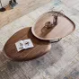 Современный журнальный столик из орехового дерева FINNNAVIAN Bertogne 35599-29