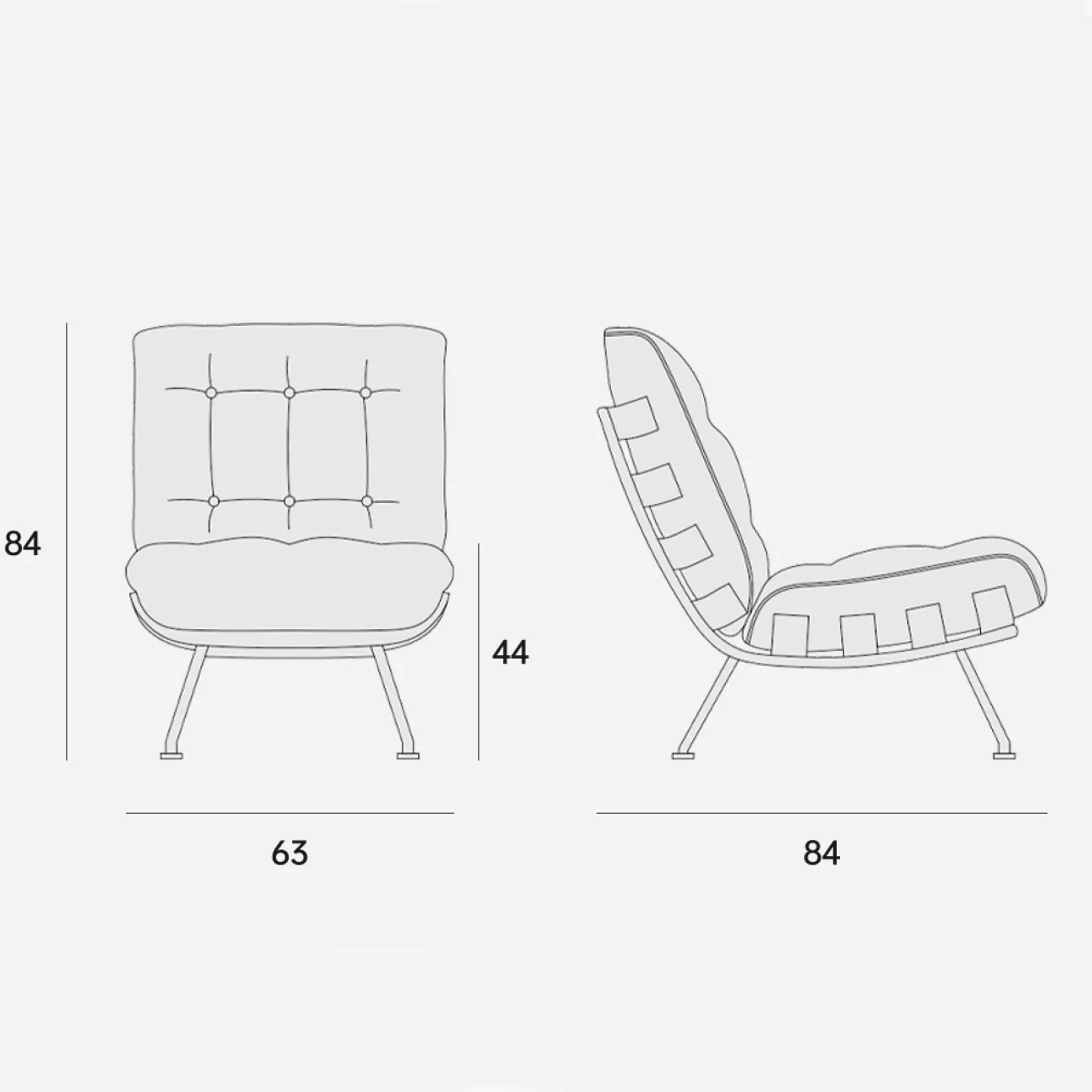 Современные ретро-диван-кресло FINNNAVIAN Savor 35600-29 Современные ретро-диван-кресло FINNNAVIAN Savor 35600-29