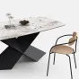 Дизайнерский модный обеденный стол из каменной плиты FINNNAVIAN Track 35602-29