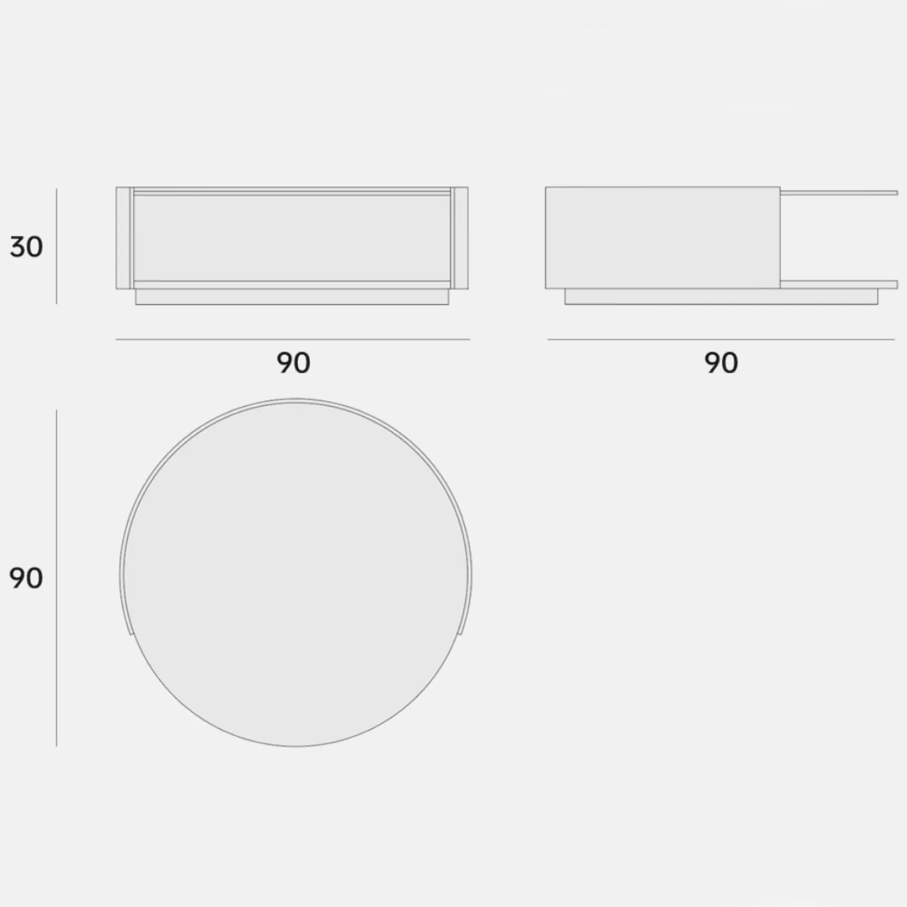 Легкий и современный деревянный журнальный Столик FINNNAVIAN Malone 35604-29 Легкий и современный деревянный журнальный Столик FINNNAVIAN Malone 35604-29