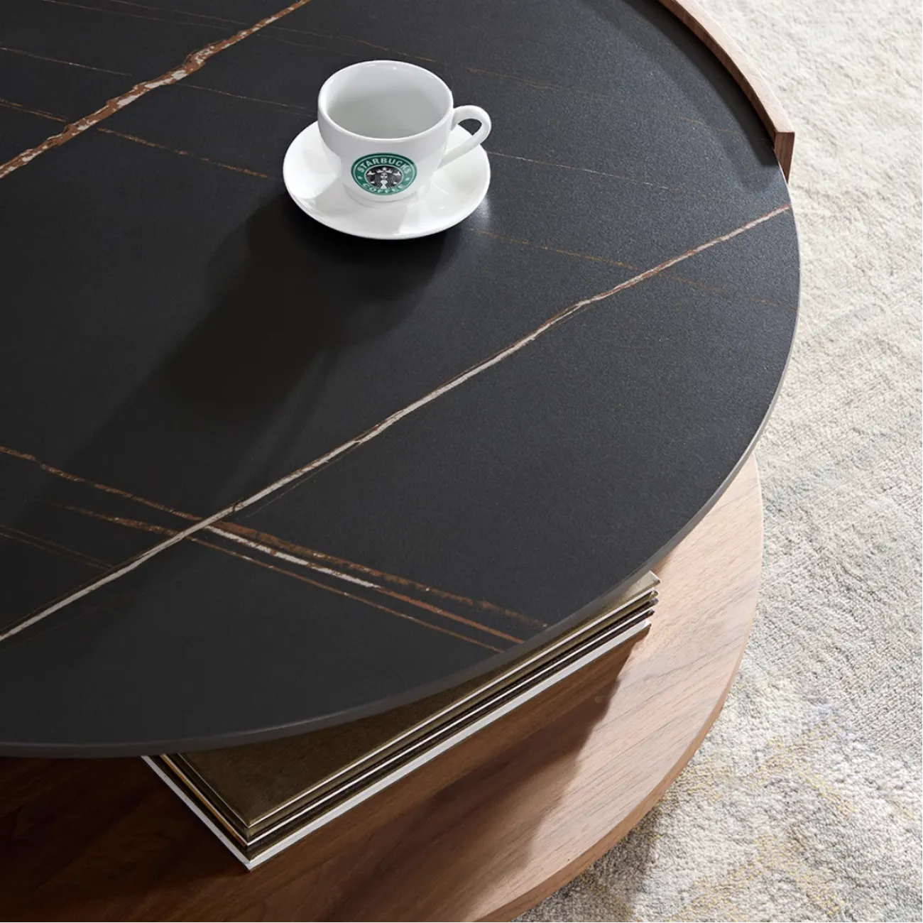 Легкий и современный деревянный журнальный Столик FINNNAVIAN Malone 35604-29 Легкий и современный деревянный журнальный Столик FINNNAVIAN Malone 35604-29