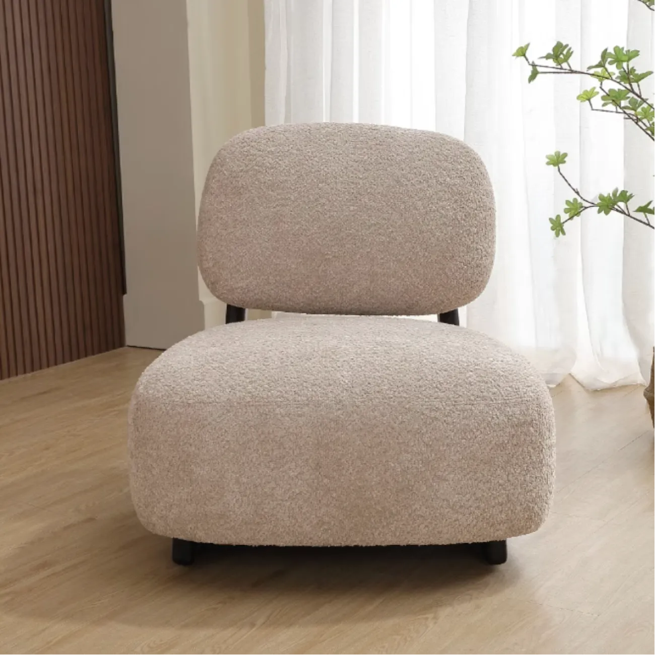 Современное тканевое кресло в ретро стиле FINNNAVIAN Otra 35606-29 Современное тканевое кресло в ретро стиле FINNNAVIAN Otra 35606-29