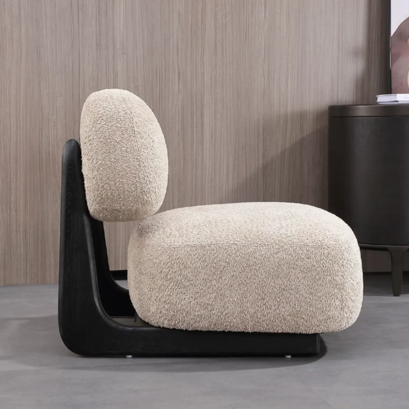 Современное тканевое кресло в ретро стиле FINNNAVIAN Otra 35606-29 Современное тканевое кресло в ретро стиле FINNNAVIAN Otra 35606-29