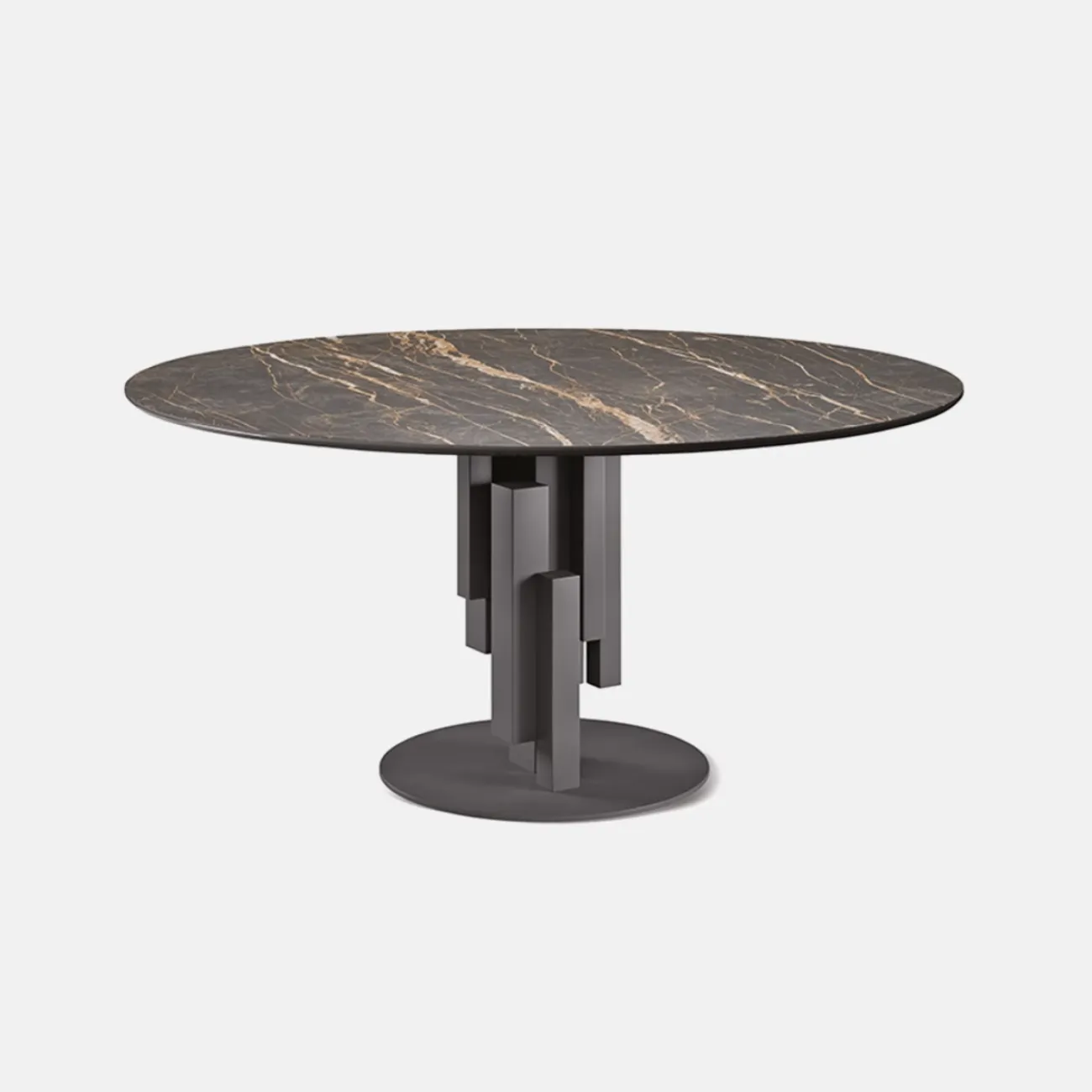 Дизайнерский круглый обеденный стол FINNNAVIAN Claire 35608-29