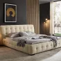 Роскошная двуспальная кровать в кремовом стиле FINNNAVIAN Lennon 35610-29