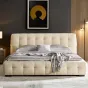Роскошная двуспальная кровать в кремовом стиле FINNNAVIAN Lennon 35610-29
