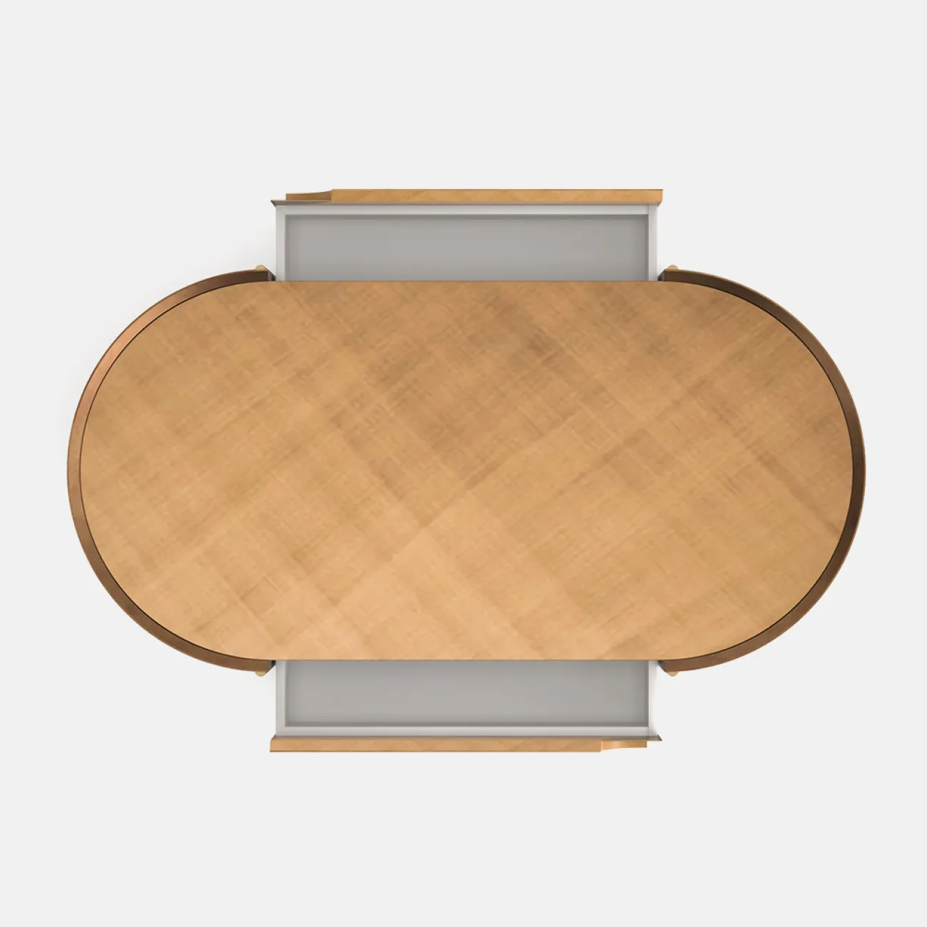 Современный светлый журнальный столик с ящиками FINNNAVIAN Nirvana 35615-29 Современный светлый журнальный столик с ящиками FINNNAVIAN Nirvana 35615-29