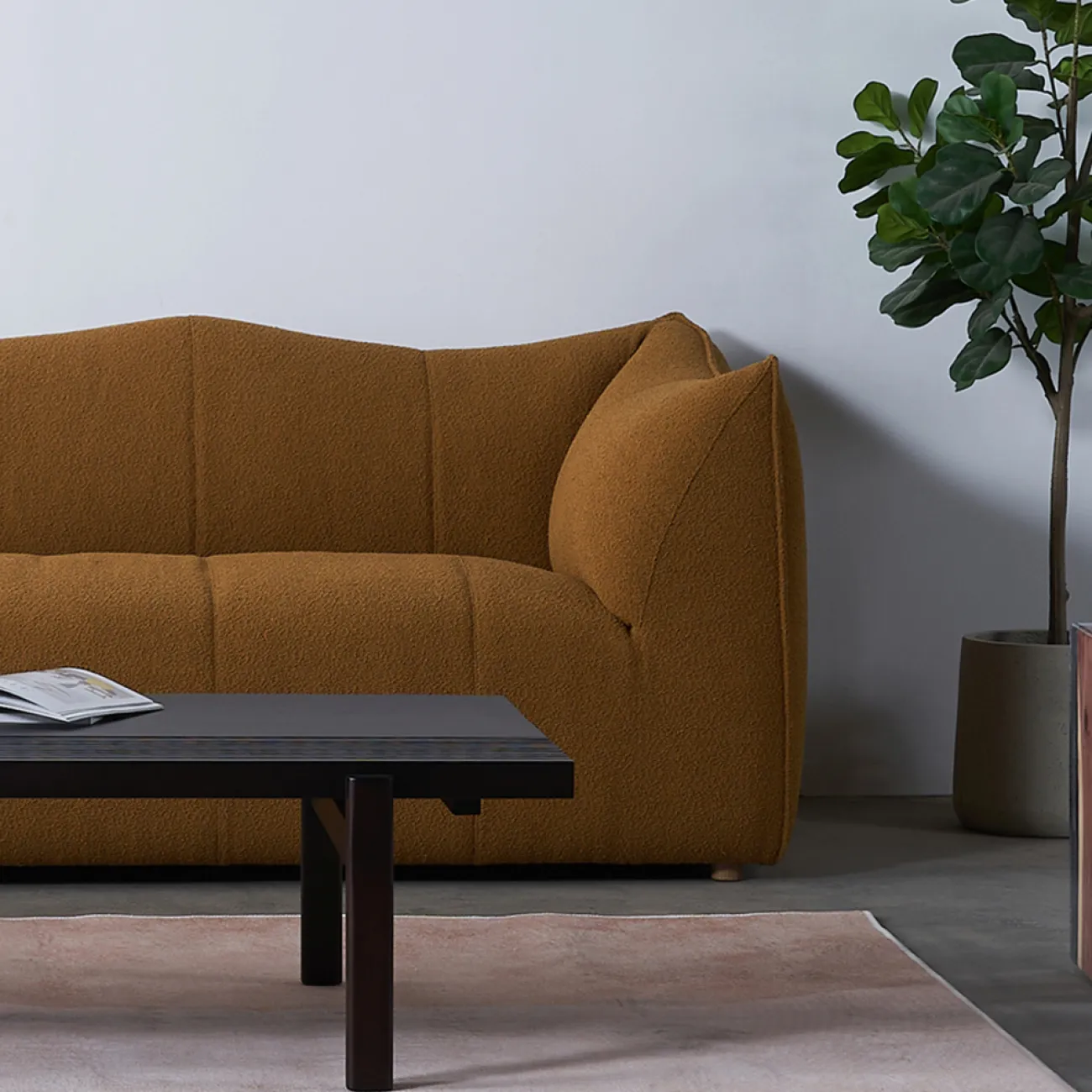 Дизайнерский диван в стиле ваби-саби FINNNAVIAN  Paidge 35618-29
