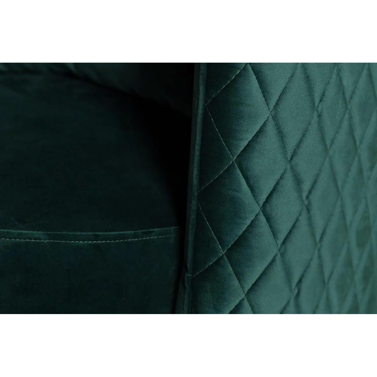 Кресло вращающееся зеленое велюровое 48MY-2573 GRN GLD от LaLume