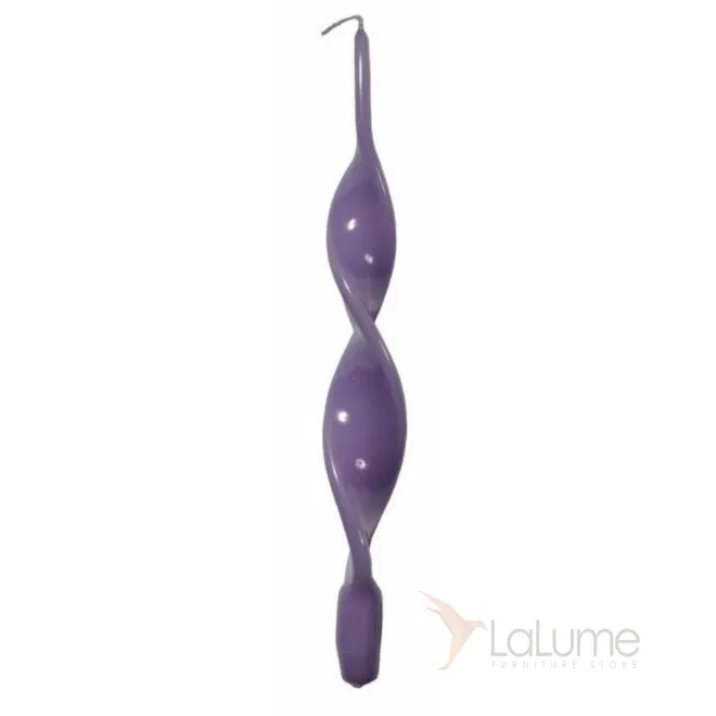 Свеча ленточка сиреневая 100022 от LaLume