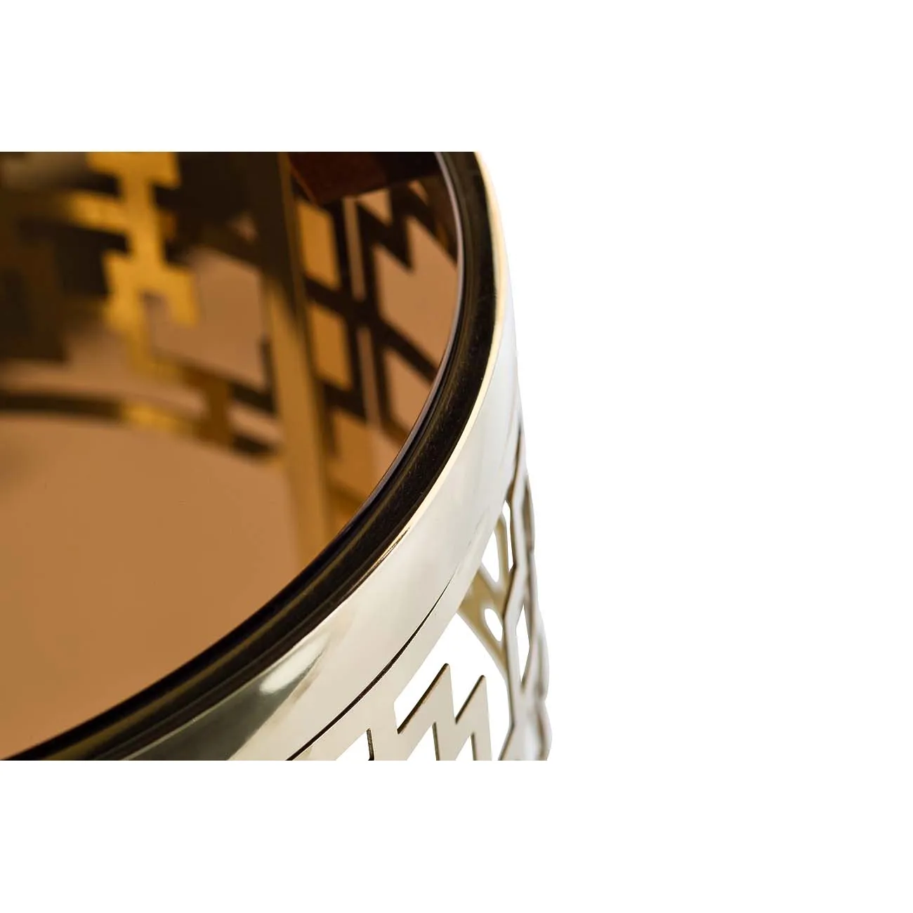 Журнальный стол круглый золотой 13RXFS5080L-GOLD от LaLume
