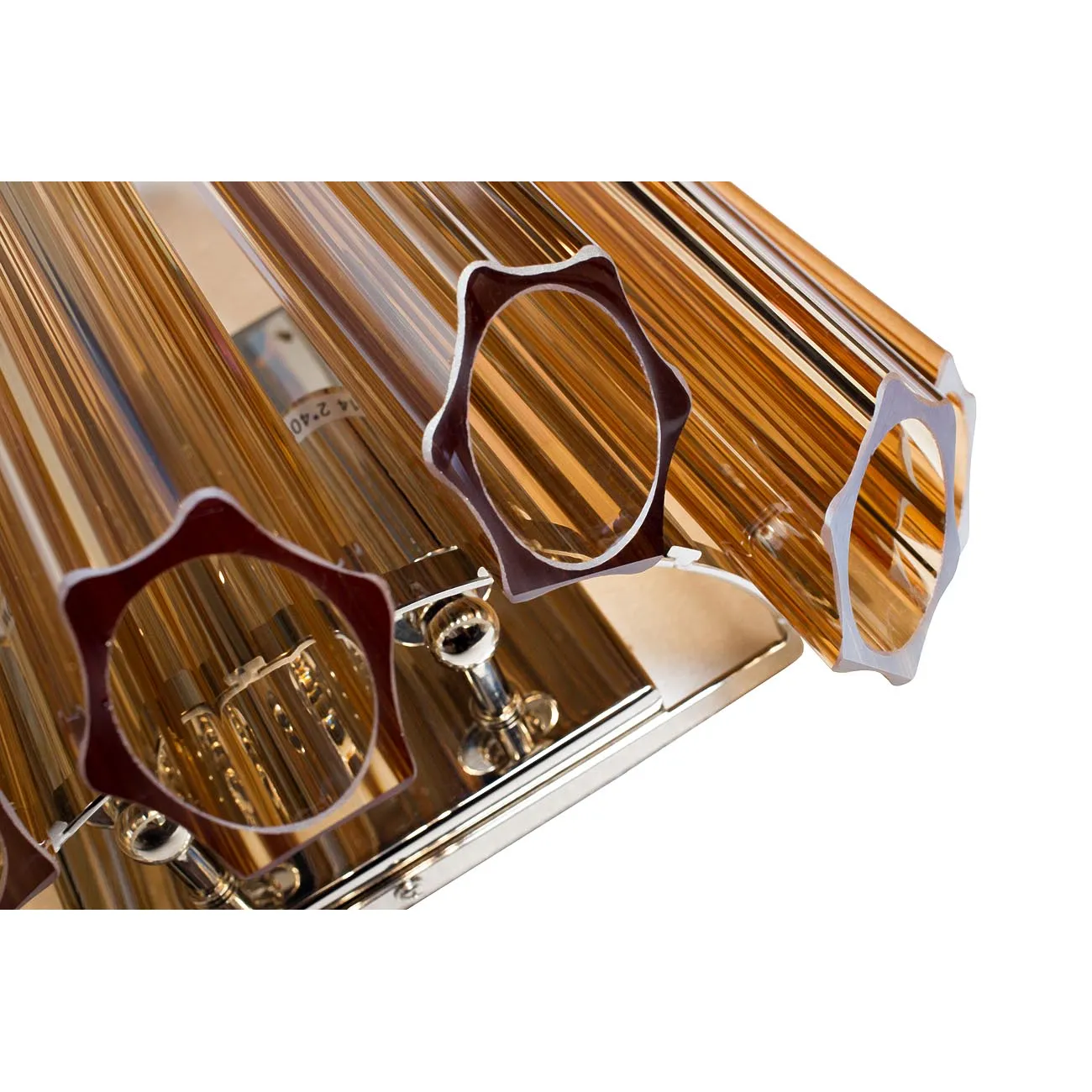 Бра из янтарного стекла 20MB3451-2AMBER от LaLume