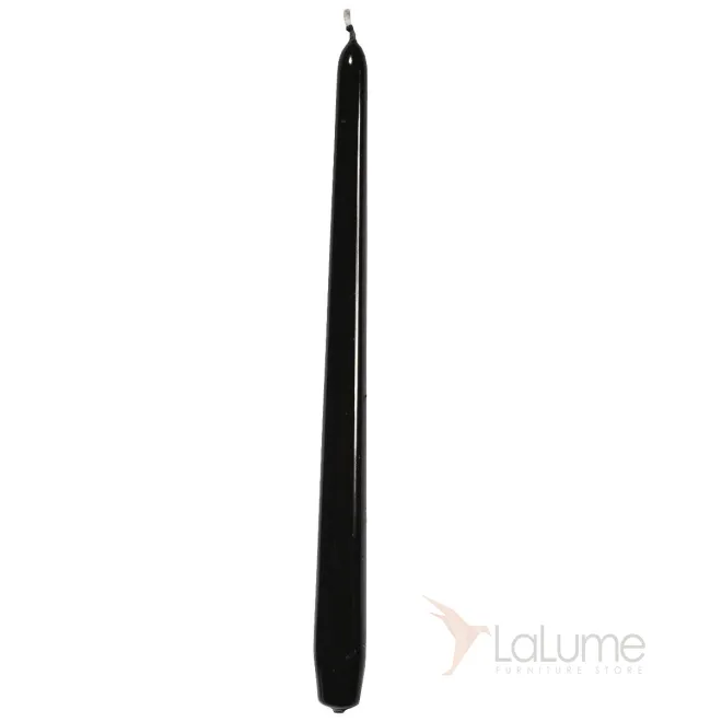 Свеча прямаядекоративная черная 100006 от LaLume Свеча прямаядекоративная черная 100006 от LaLume