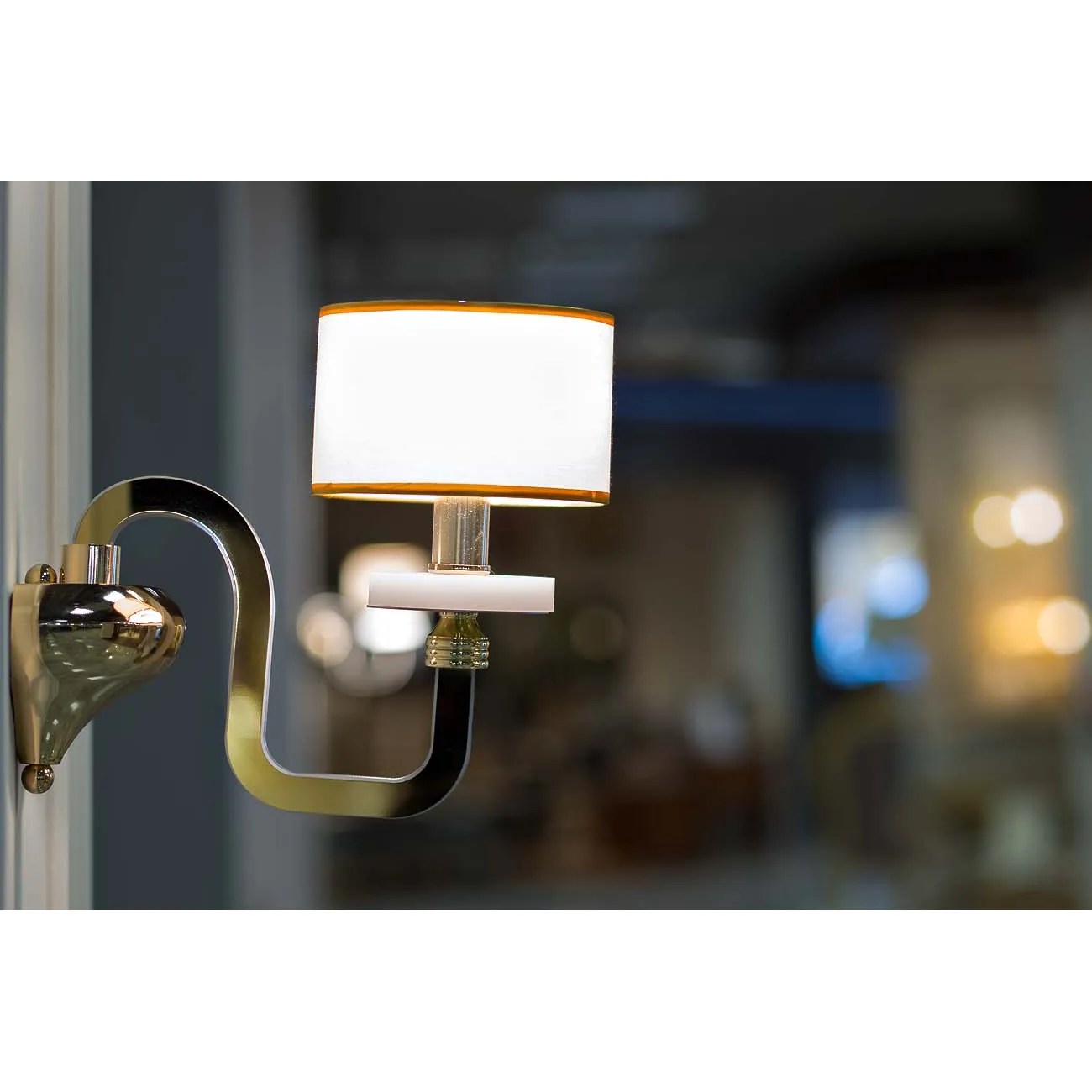 Бра с абажуром K2BRL1005W-1G от LaLume