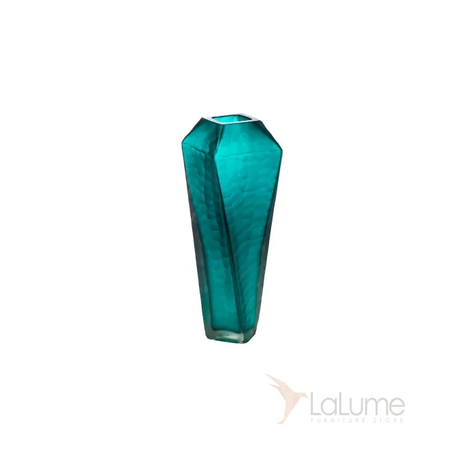 Ваза стеклянная зеленая KLNS2 от LaLume