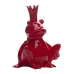 Статуэтка  Лягушка-Король  (красная) D2318красная