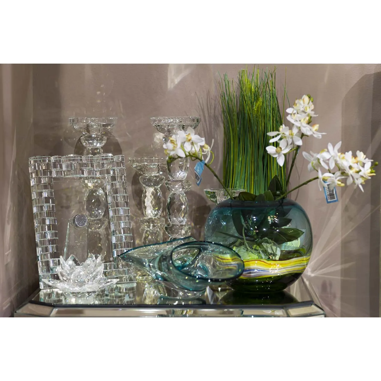 Подсвечник хрустальный X111405 от LaLume