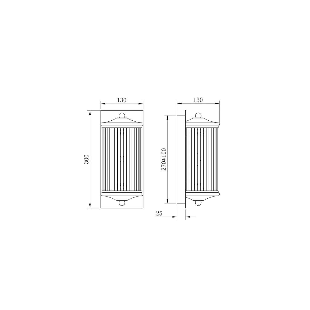 Бра K2KG0603W-2 от LaLume