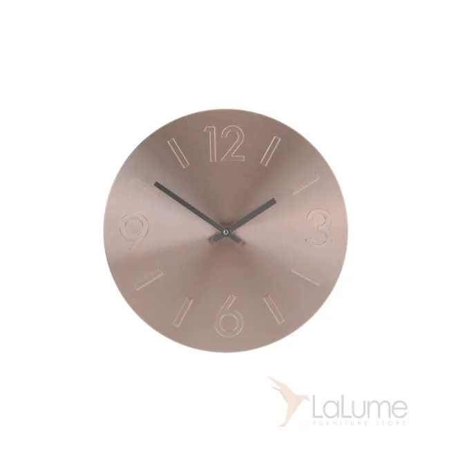 Часы настенные круглые (цвет медь) YP7164670CP от LaLume
