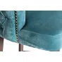 Стул барный велюровый бирюзовый 48MY-4116-B TUR от LaLume